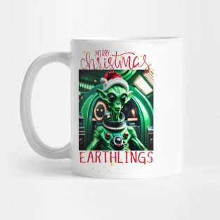 Merry christmas earthlings Mug